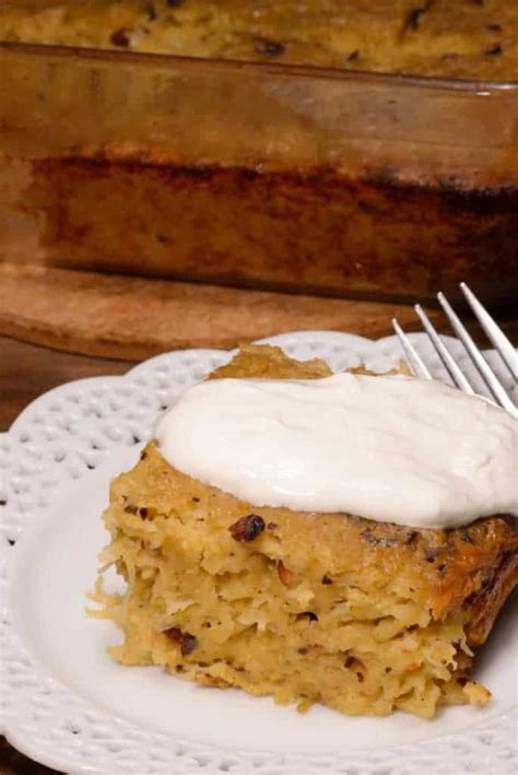 kuglal|Lithuanian Kugela (Potato, onion and Bacon Casserole).
